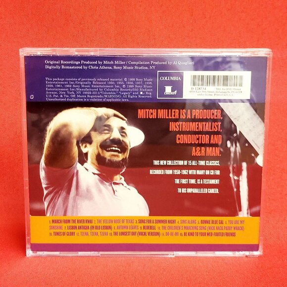 Mitch Miller The Gang & The Orchestra Greatest Hits Audio CD 1989 - Picture 2 of 8